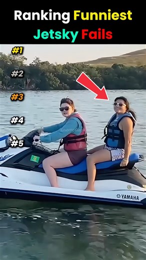 Funniest JET-SKI Fails 😅 #shortsviral