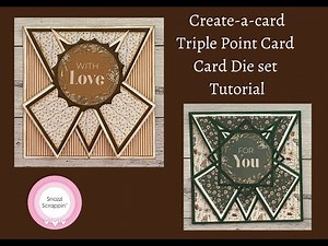 Create-a-card Triple Point card Tutorial