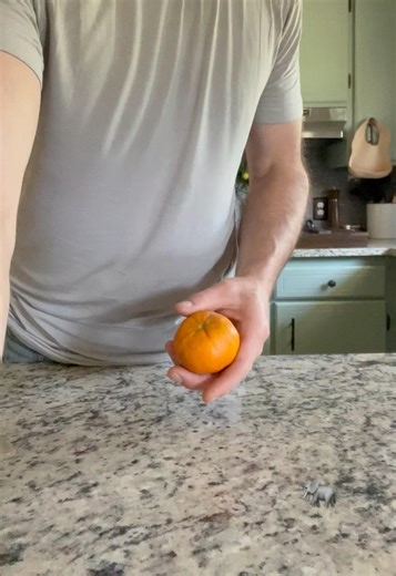 Making an elephant from a clementine peel #craft #diycrafts #fruits #craftaddict