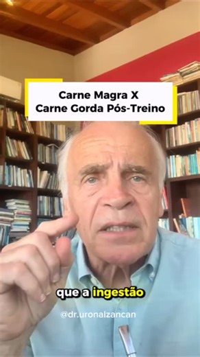 Dr. Uronal Zancan on Instagram: "Atualização científica do dia: Carne Magra vs Carne Gorda Pós-Treino: 47% Mais Síntese Proteica - Estudo 2025 ✅Compartilhe com um profissional da saúde. 📌Links Científicos: 🥩 NUTRIÇÃO PÓS-TREINO Achado: Carne magra = 47% MAIS síntese proteica que gorda https://www.sciencedirect.com/science/article/pii/S0002916525005179 PMID: 40925524 Gordura Pré-Treino Aumenta Síntese (2020) Achado: Gordura 4h ANTES treino aumentou síntese 2x https://pubmed.ncbi.nlm.nih.gov/319