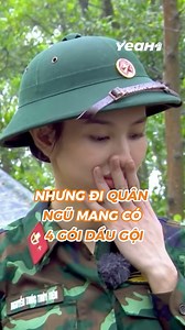 8.1M views · 117K reactions | Hoa hậu Quốc tế Thùy Tiên không thiếu tiền nhưng đi nhập ngũ chỉ mang theo 4 gói dầu gội, netizen "rớt nước mắt" vì cười quá nhiều #Y1M #YeaH1 #thuytien #video | Yeah1 Music | Facebook