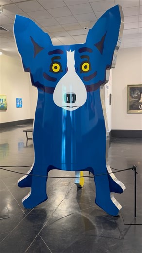 24 reactions · 3 comments | Ever wonder how George Rodrigue invented the Blue Dog? Wendy Rodrigue shares this story and many more during her tours of The River is the Road: Paintings by George Rodrigue. Join us for tours today, Friday, June 6 and tomorrow, Saturday, June 7. For more information and tour times visit our website. Look under the Events tab and click on Register for Events. #museumtours #louisianaartist @life.and.legacy @wendy.rodrigue | Alexandria Museum of Art | Facebook