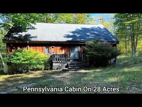 Pennsylvania Cabins On 28+ Acres | PA Real Estate | Aspen Mansions | State Game Lands