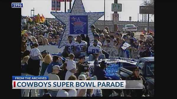 From the Archives: 1996 Cowboys Super Bowl Parade