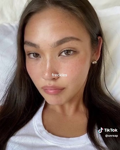 Freckles Aesthetic Inspiration for Girls