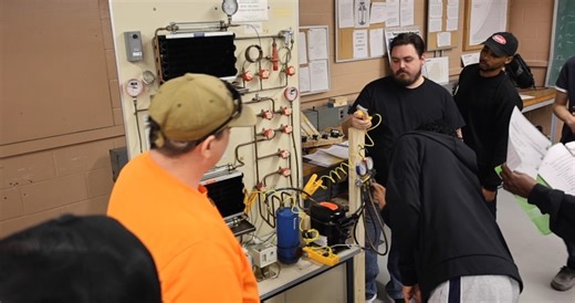 CTC’s HVAC students are keeping the heating systems running