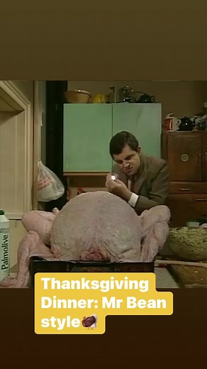 Mr. Bean's Turkey Mishap: Thanksgiving Comedy