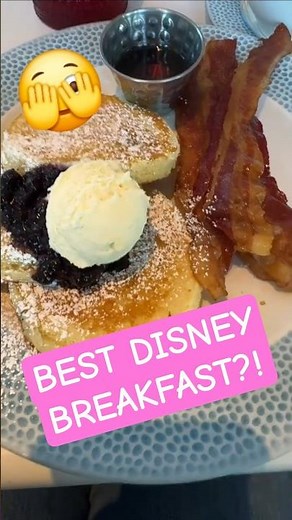 Breakfast at Caribbean Beach vs Riviera Resort 🍋🥞 #disneyworld #disneyresort