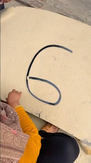 How to draw 6 number 🐮 cow dorwing #art