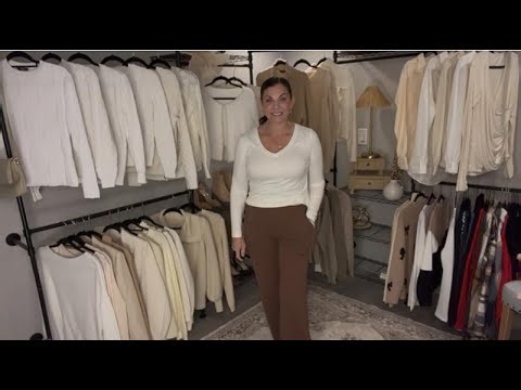 Amazon Fashion / Wide Leg High Waist Dressy Yoga Pants w/Pockets / Check out how these fit and feel