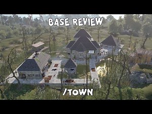Rust Base Review - Wylie and Baba /town - Rust Addicted PVE Server