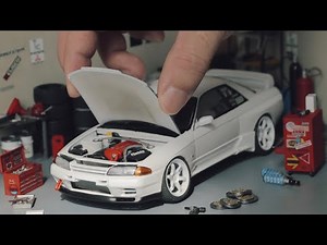 Nismo Custom Nissan Skyline R32 GTR Model Car Full Build Step by Step
