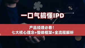 产品经理必看！一口气搞懂IPD：七大核心理念 整体框架 全流程解析