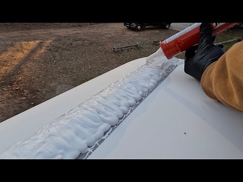 RV Roof Maintenance with DICOR Self Leveling Lap Sealant!