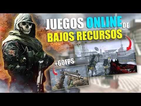 🚀 10 Mejores Juegos ONLINE de BAJOS RECURSOS para PC MULTIJUGADOR ✅ *Pocos requisitos* 2025