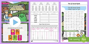 Year 2 Term 1A Week 4 Spelling Pack