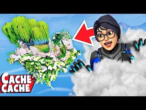 CACHE CACHE MAP ÎLE VOLANTE !! FORTNITE CRÉATIF !