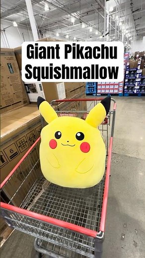 🔥 Giant Pikachu Squishmallow at Costco! $10 Off—Grab It Before It’s Gone! ⚡️