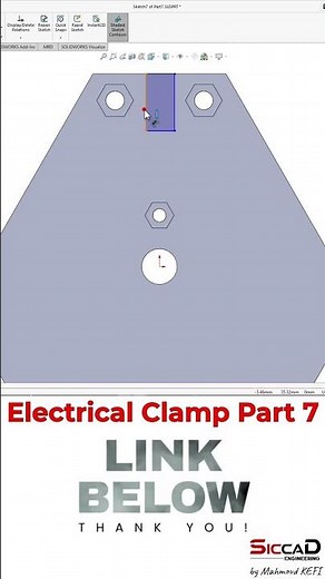 Solidworks Tutorial – Electrical Clamp Part 7