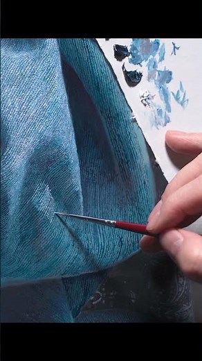 Dot by Dot 🎨 Painting Realistic Denim Texture