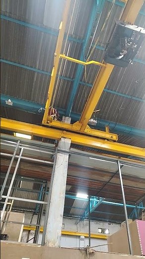 Network Cabling Installation Using Crane | IT Infrastructure Work in Progress