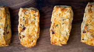 Bacon Cheddar Scones