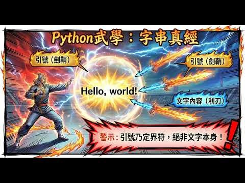 #港漫 #廣東話 #Python #程式設計 入門