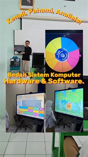 SMP Muhammadiyah 7 Surakarta on Instagram: "Pembelajaran Informatika: bedah sistem komputer 🖥️ Mengenal hardware dan software sebagai fondasi memahami cara kerja teknologi. ____________________ SMP Muhammadiyah 7 Surakarta Informasi pendaftaran SPMB 2026/2027: 📞085641073595 (SMP Muhammadiyah 7 Surakarta) 📞082329398008 (Ibu Desy) Kelas Program 1. Program Global 2. Program Khusus Tahfidz 3. Program Khusus Reguler BEBAS zonasi | GRATIS biaya pendaftaran | Potongan Rp. 500.000 Pelayanan Pendaftar