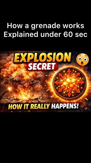 What Causes an Explosion? 😳 (Science Explained) #science #physics #explosion #energy #learning