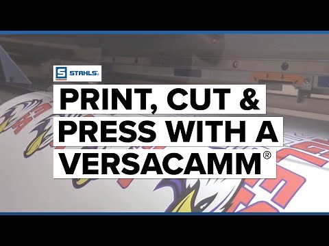 How to Print, Cut & Press with a Roland® VersaCAMM®