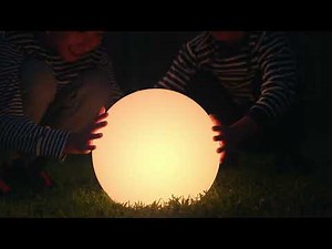 Lexi Lighting - Outdoor DC Power LED Mood Light Ball