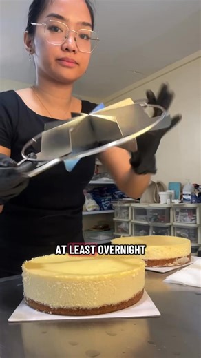 95K views · 907 reactions | baked cheesecake using water bath method #trending #cheesecake #homebakery #baking #fyp | Aly's Cookie Corner MNL | Facebook