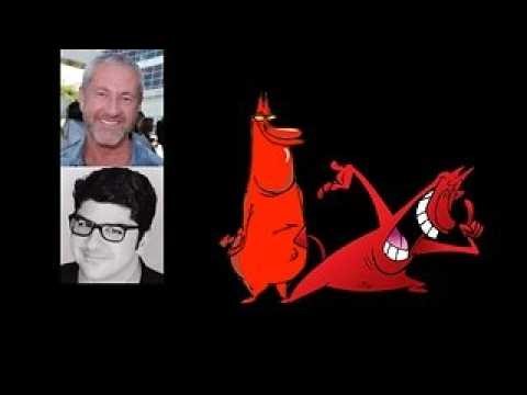 Animated Voice Comparison- Red Guy (Cow and Chicken)