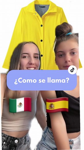 ¿Como le dices tu? @laura.nm7 Insta : betholiverm ❤️#parati #foryou #méxico #españa #palabras #diferente #nombres #ala