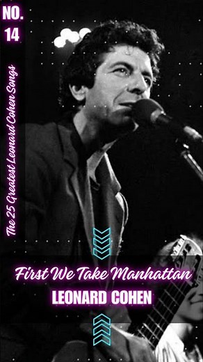 Leonard Cohen-First We Take Manhattan