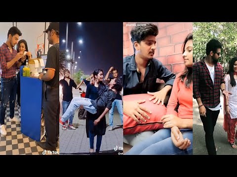 Romantic/cute couple comedy in Tik Tok masti Kannada