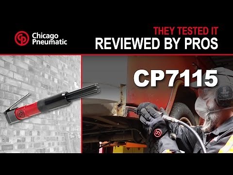 CP7115 Needle Scaler Demonstration
