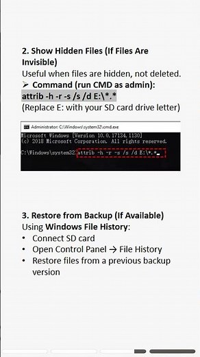 Recover Missing Files from SD Card – Free & Fast Solutions #sdcard