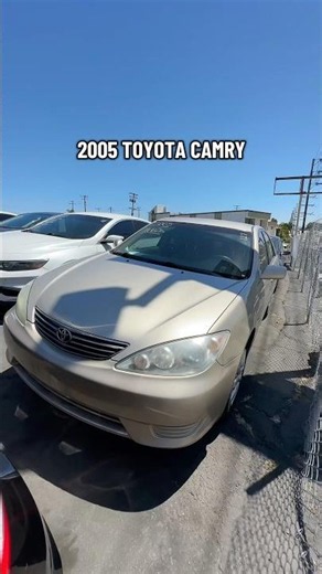 2005 Toyota Camry with 111 K miles will be ready at West Coast auto auction ￼