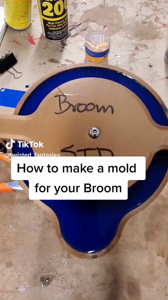 How do we make our molds? It's pretty simple, just reverse the process. #silicone