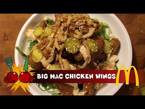 HOW TO MAKE BIG MAC CHICKEN WINGS | Chicken Wing Recipe