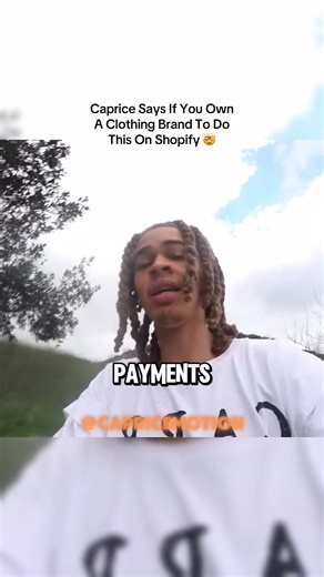 Caprice says to do this right away on your Shopify! 😳 #clothingbrand #business #caprishortcontent #success #fyp