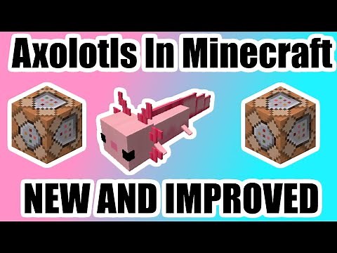 HOW TO GET AXOLOTLS IN MINECRAFT! [One Command]