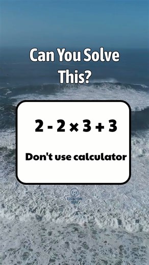 1.2K views · 15 reactions | Math Quiz 1 #math #mathematics #mathchallenge #quiz #mathisfun | Equation Zone | Facebook