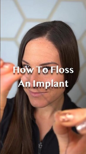 How To Floss A Dental Implant