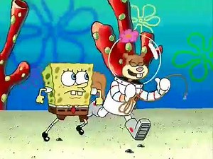 Sandy SpongeBob and the Worm-clip6