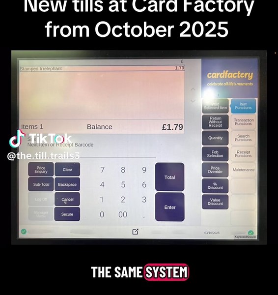 Exploring Colorful Till Systems at Card Factory