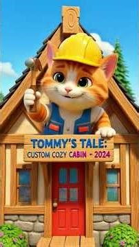 Cat Builds Dream House | 3D Cartoon Story 01