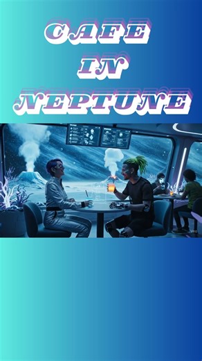 Neptune Café — A Place for Lost Travelers of the Galaxy #AI #aivideo