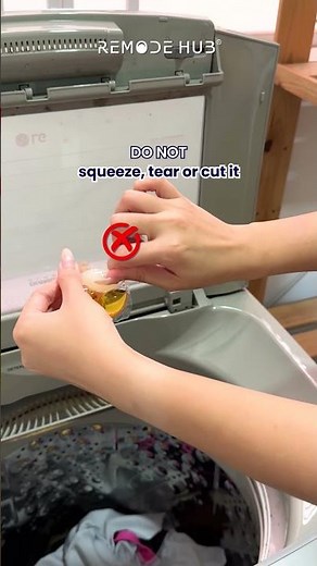 How to Proper Use Laundry Capsule?